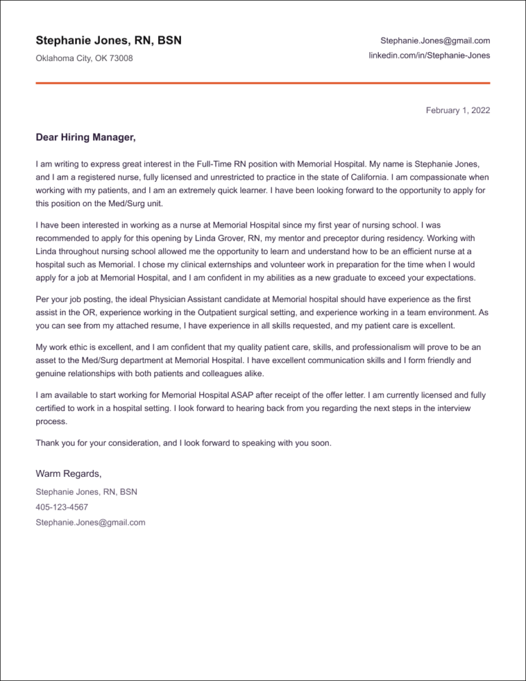 purpose resume cover letter