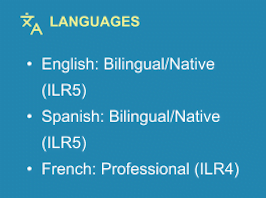 languages on a resume