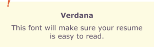 Verdana