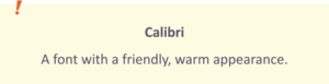 Calibri